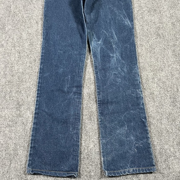 Vintage Levi's 517 Jeans Fits 27x30 Bootcut Dark Wash Orange Tab 90s USA Made - Picture 7 of 13
